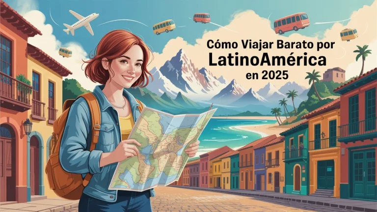 Cómo viajar barato por Latinoamérica en 2025